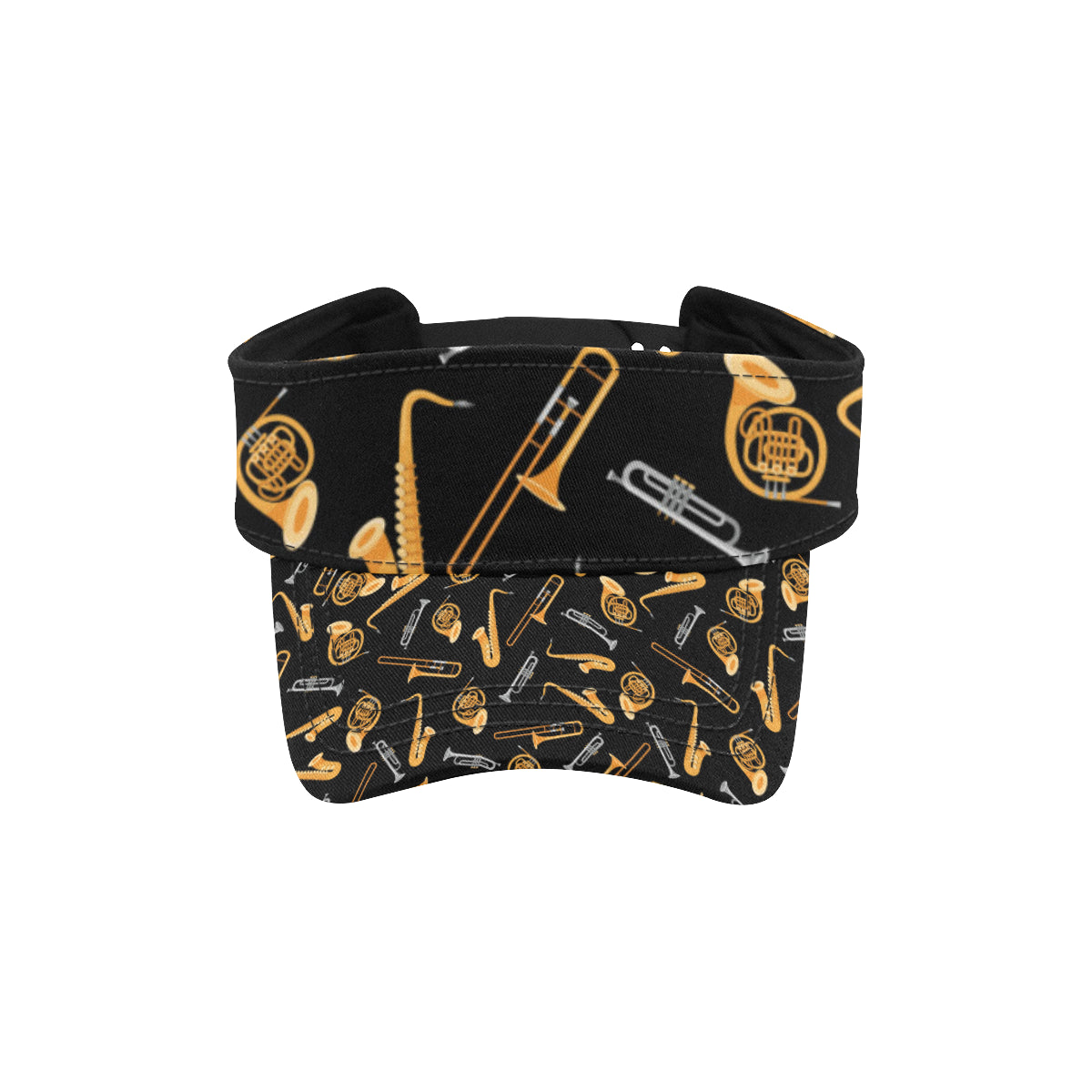Jazz Pattern Print Design 01 Unisex Sun Visor