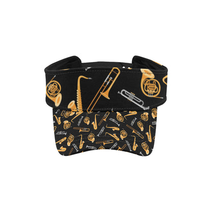 Jazz Pattern Print Design 01 Unisex Sun Visor