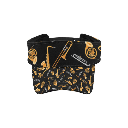 Jazz Pattern Print Design 01 Unisex Sun Visor