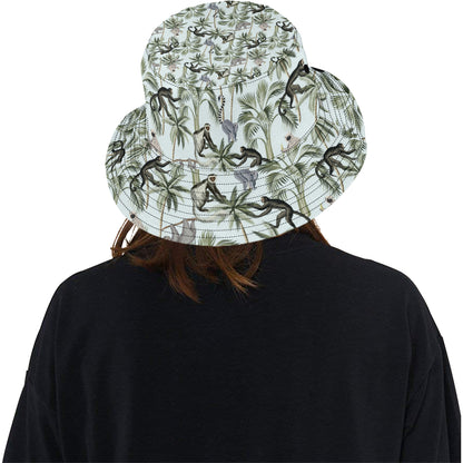 Rainforest Pattern Print Design RF04 Unisex Bucket Hat