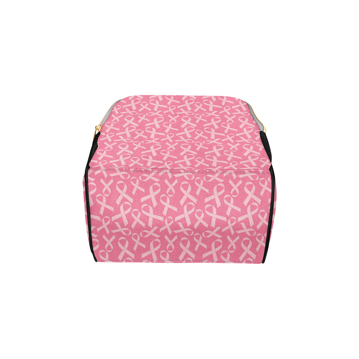 Breast Cancer Awareness Themed Diaper Bag Backpack