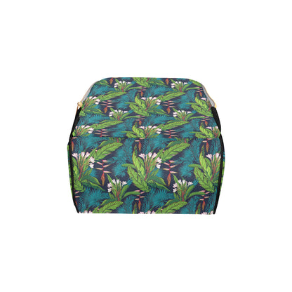 Rainforest Pattern Print Design RF01 Diaper Bag Backpack