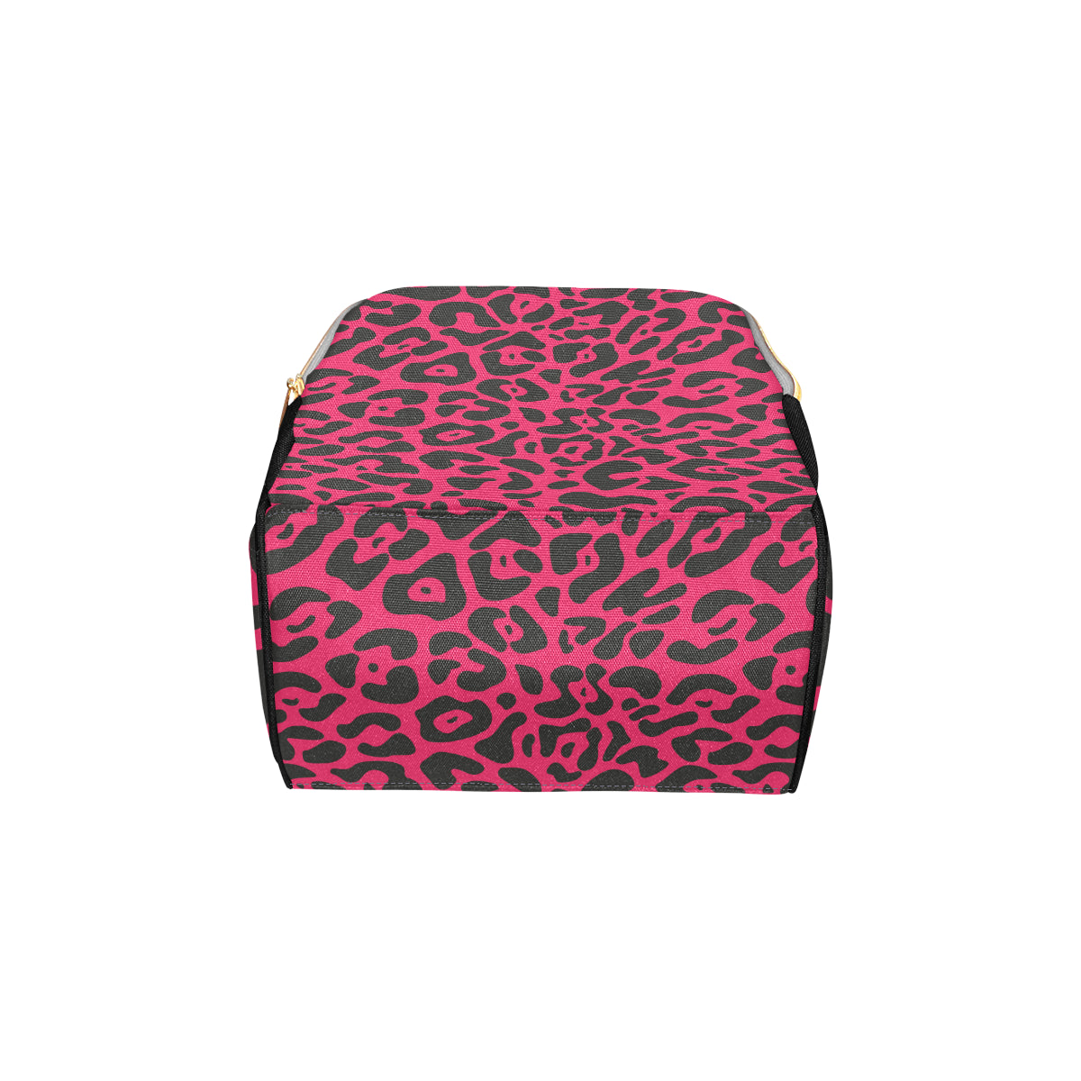 Cheetah Pink Print Pattern Diaper Bag Backpack