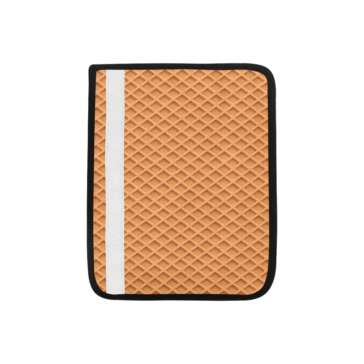 Waffle Texture Print Design LKS301 Car Seat Belt Cover