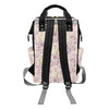 Rabbit Print Design LKS403 Diaper Bag Backpack