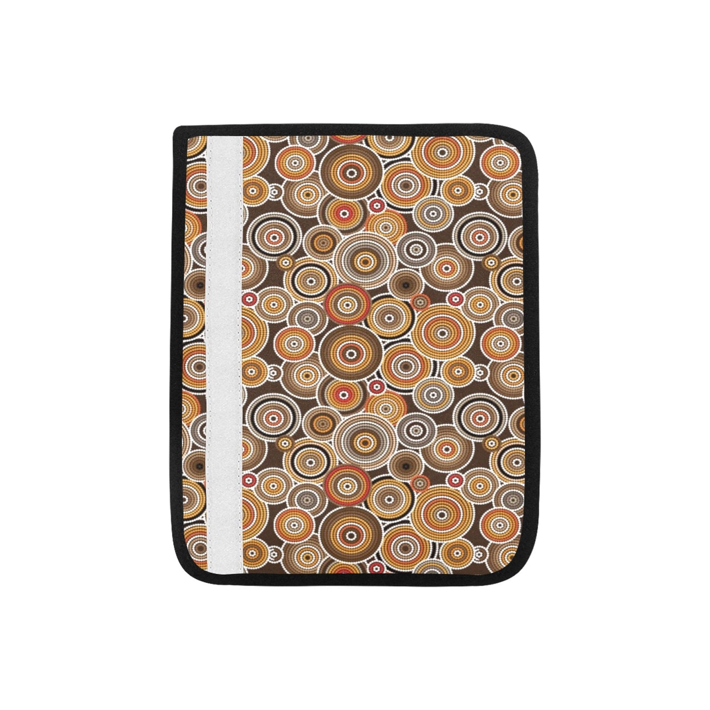 Aboriginal Print Design LKS402 Car Seat Belt Cover