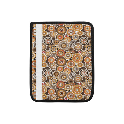 Aboriginal Print Design LKS402 Car Seat Belt Cover