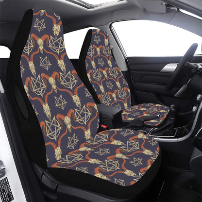 Buffalo Head Print Design LKS403 Car Seat Covers