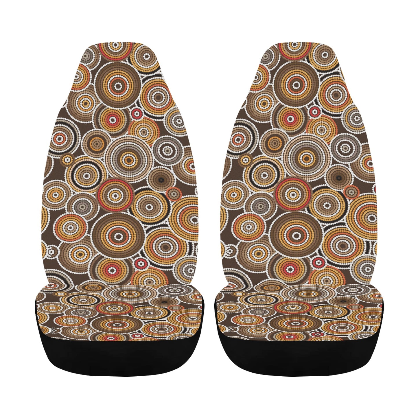 Aboriginal Print Design LKS402 Car Seat Covers