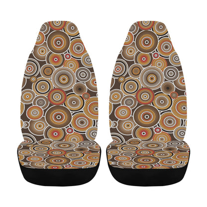 Aboriginal Print Design LKS402 Car Seat Covers