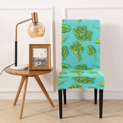 Spinach Print Design LKS301 Dining Chair Slipcover