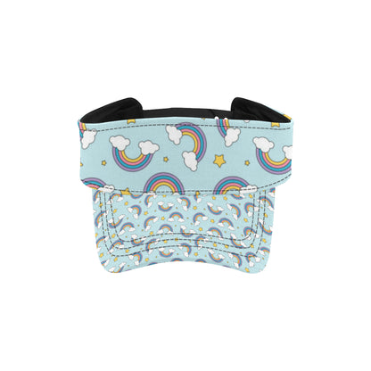 Rainbow Cloud Print Pattern Unisex Sun Visor