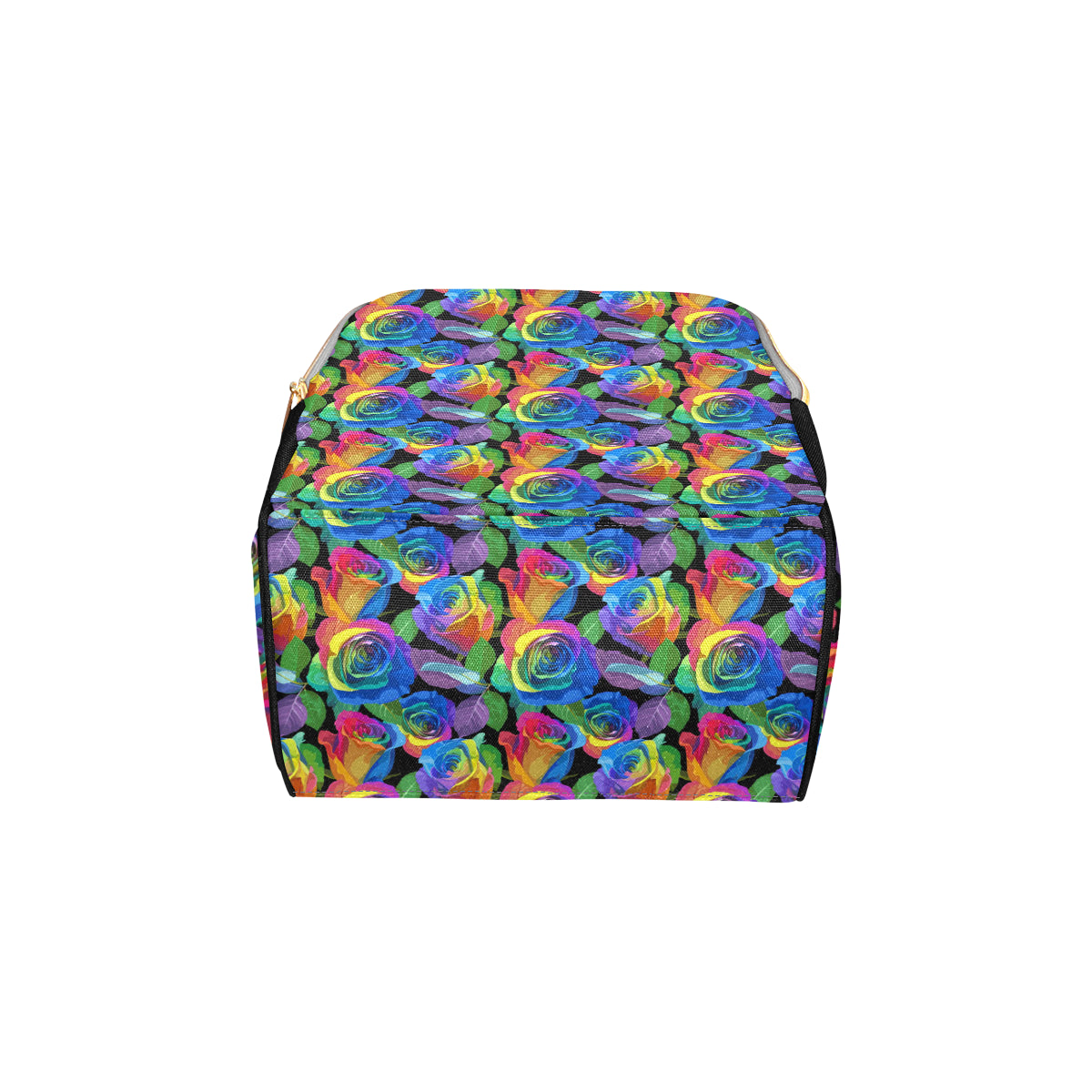 Rose Pattern Print Design RO02 Diaper Bag Backpack