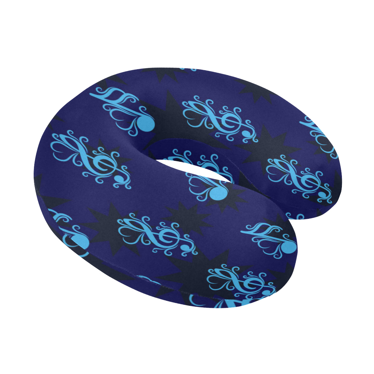 Music note Pattern Print Design A04 U-Shaped Travel Neck Pillow