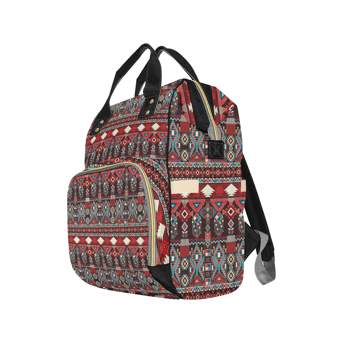 Tribal Aztec Indians native american Diaper Bag Backpack