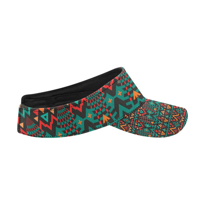 Aztec Pattern Print Design 04 Unisex Sun Visor