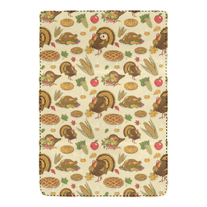 Turkey Pattern Print Design 02 Women's Trifold Wallet