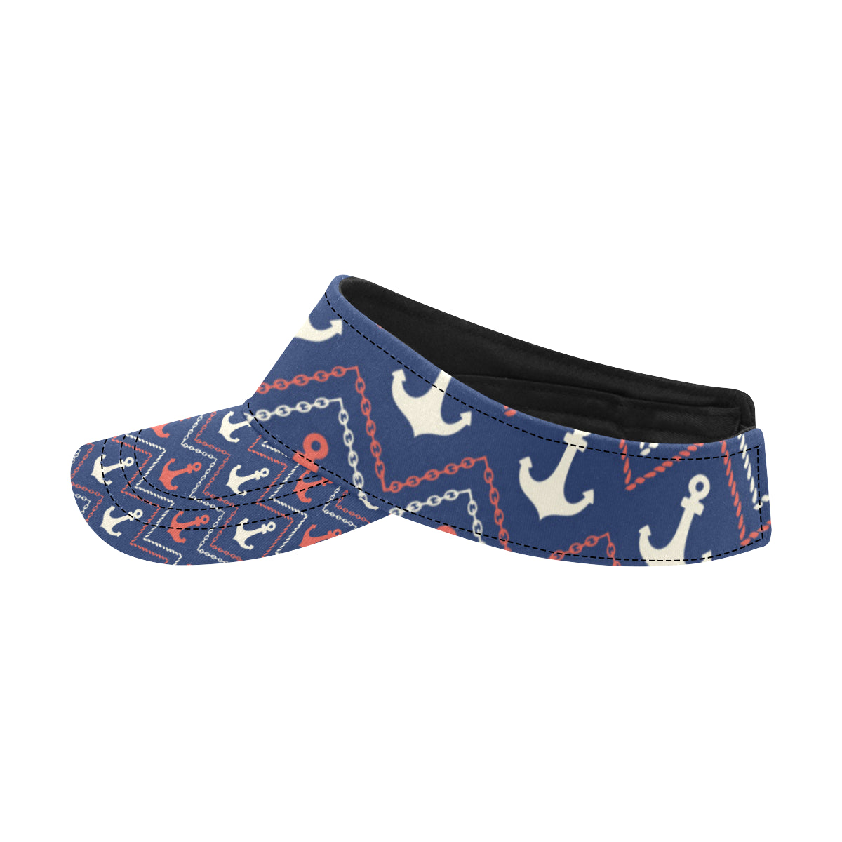 Anchor Pattern Print Design 07 Unisex Sun Visor