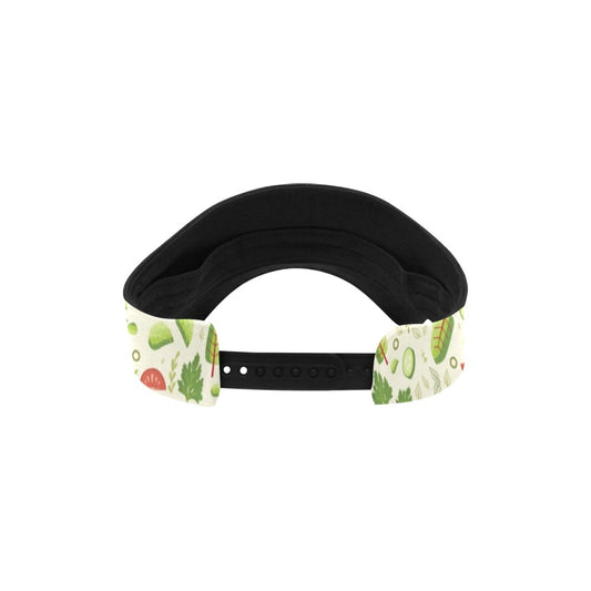 Salad Vegetable Print Design LKS302 Unisex Sun Visor