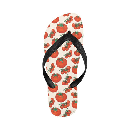 Tomato Print Design LKS302 Flip Flops