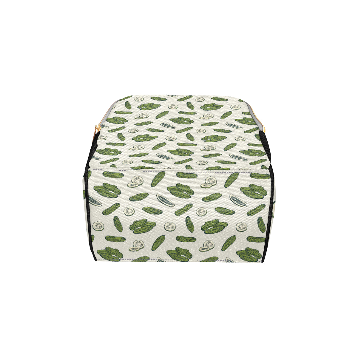 Cucumber Pattern Print Design CC05 Diaper Bag Backpack