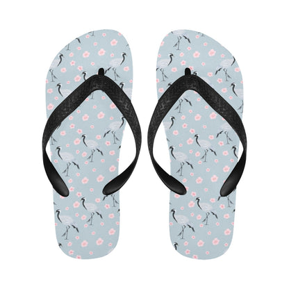 Sakura Bird Print Design LKS304 Flip Flops