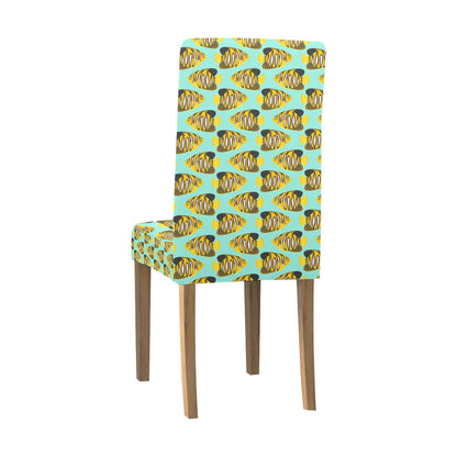 Angelfish Print Design LKS402 Dining Chair Slipcover