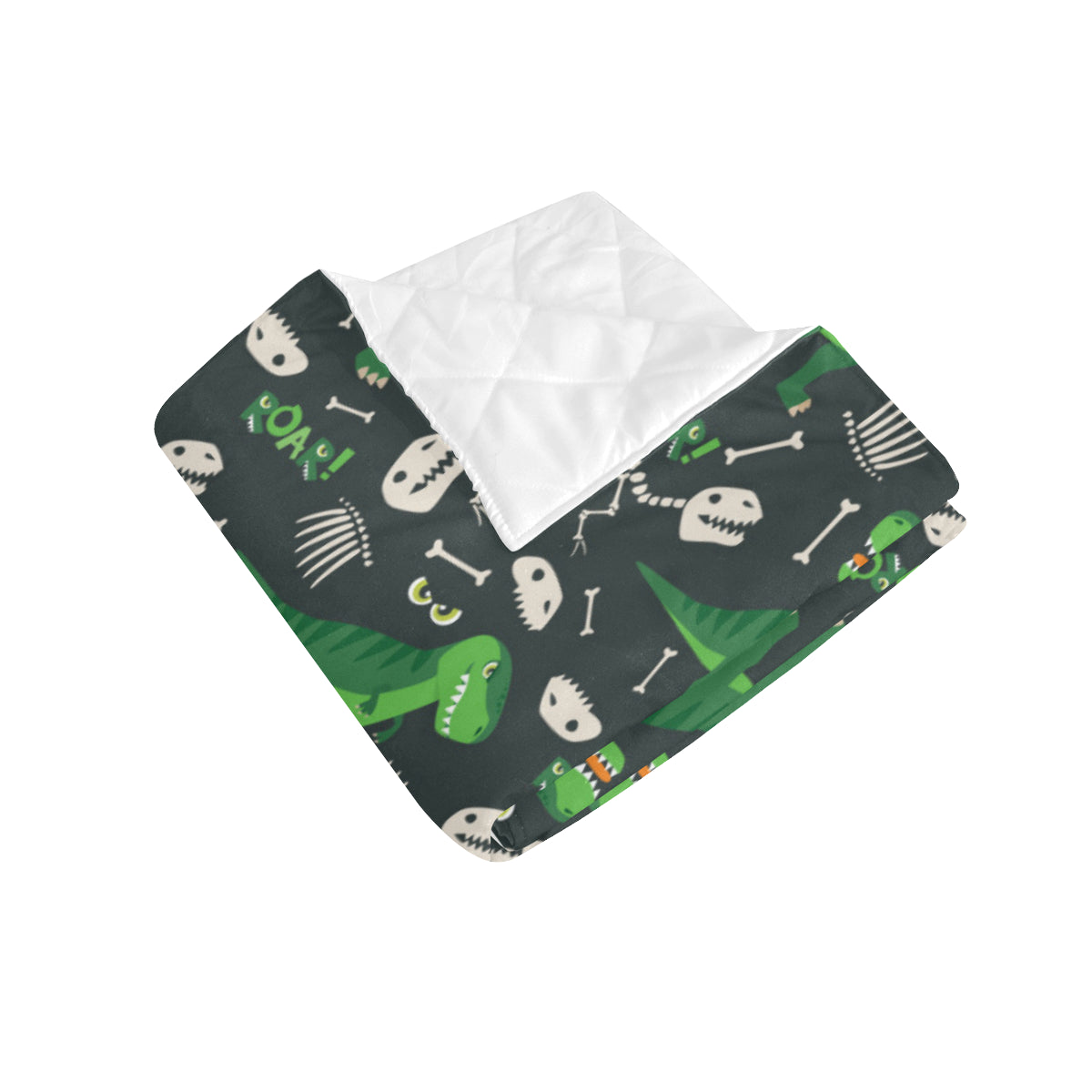 T Rex Pattern Print Design A05 Premium Quilt