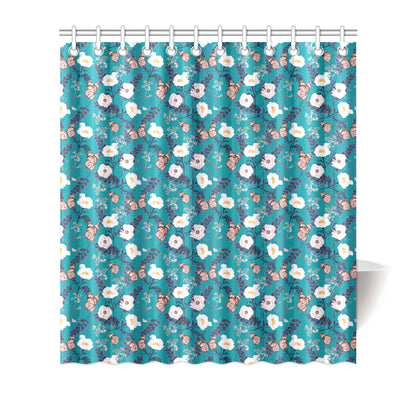 Butterfly Pattern Print Design 012 Shower Curtain