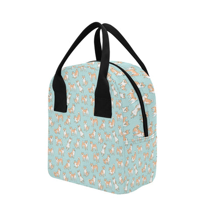 Shiba Inu Print Design LKS304 Insulated Lunch Bag