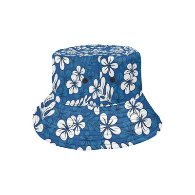 Plumeria Pattern Print Design PM015 Unisex Bucket Hat