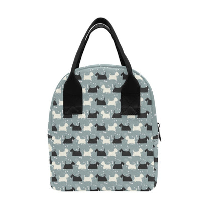 Scottish Terriers Print Design LKS301 Insulated Lunch Bag
