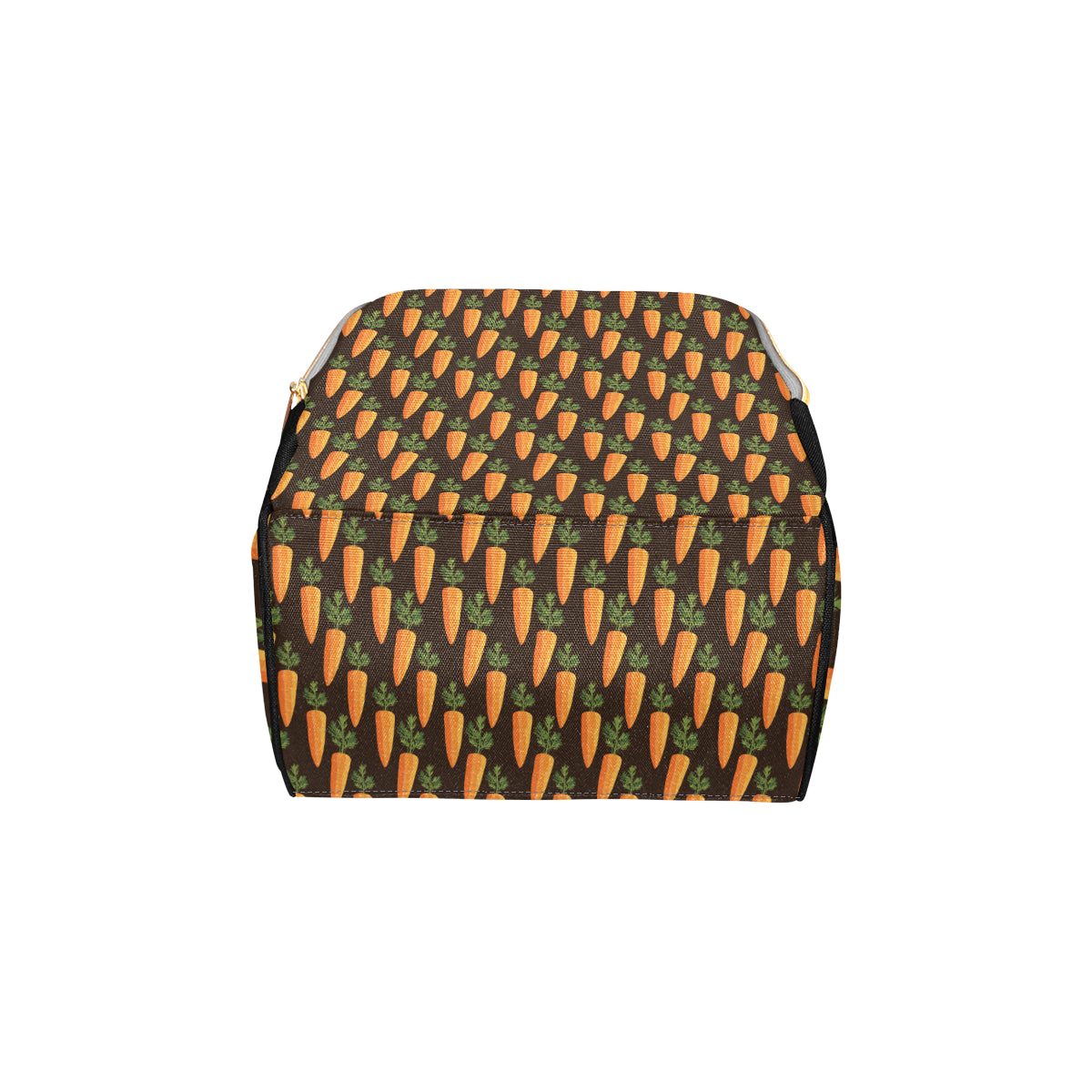 Carrot Pattern Print Design 06 Diaper Bag Backpack
