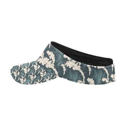 Wave Art Print Unisex Sun Visor