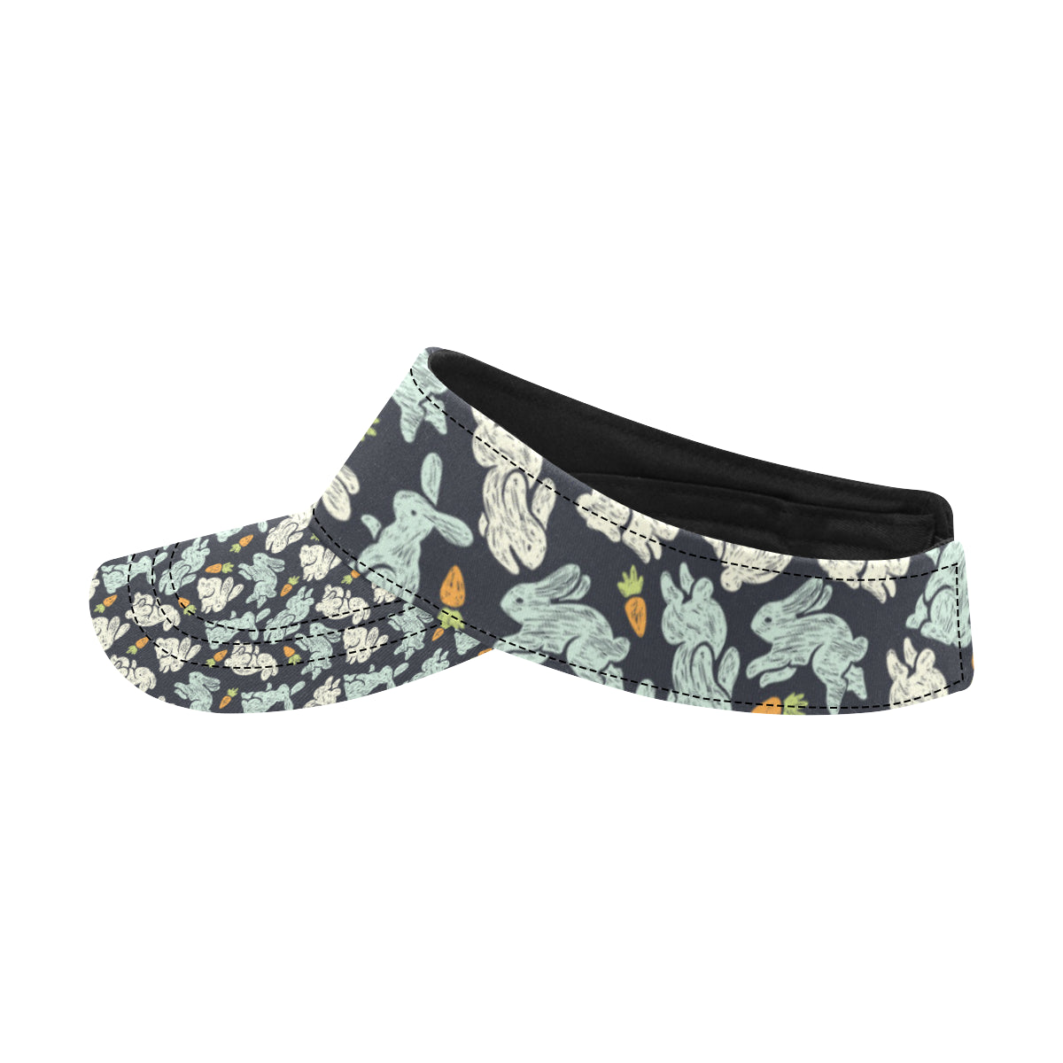 Bunny Pattern Print Design 04 Unisex Sun Visor