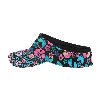 Pink Hibiscus Hawaiian Flower Unisex Sun Visor