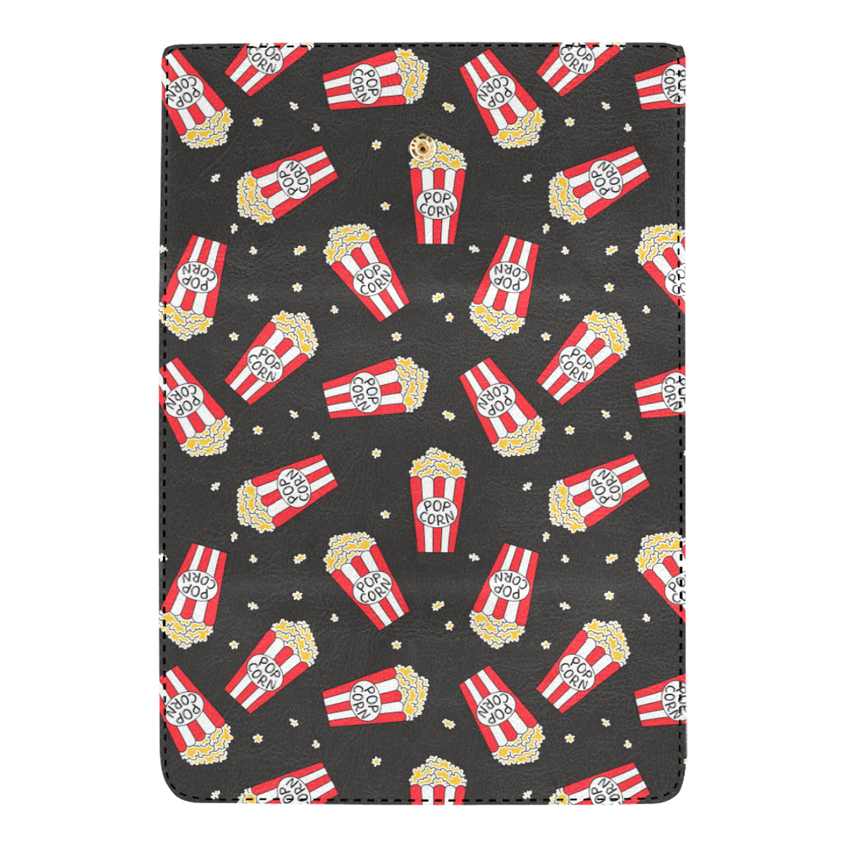 Popcorn Pattern Print Design A01 Women's Trifold Wallet