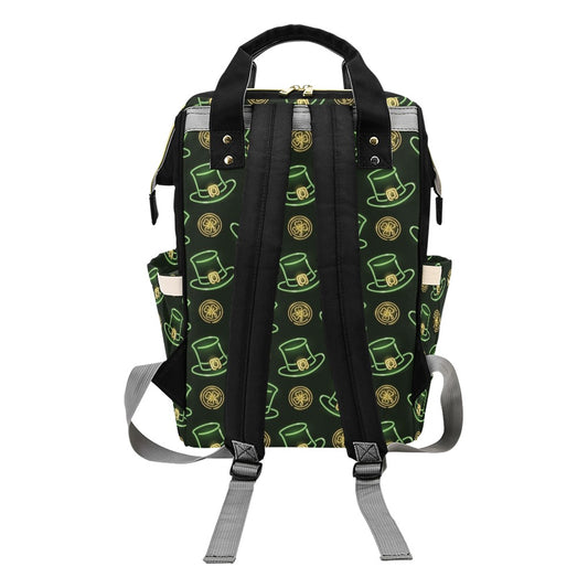 St Patricks Day Print Design LKS308 Diaper Bag Backpack