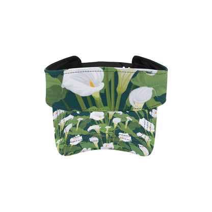 Lily Pattern Print Design 04 Unisex Sun Visor