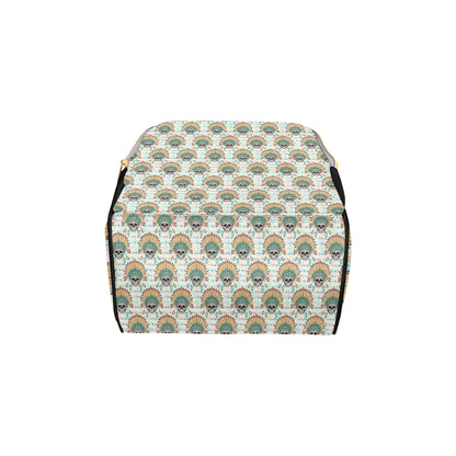 Boho Pattern Print Design 04 Diaper Bag Backpack