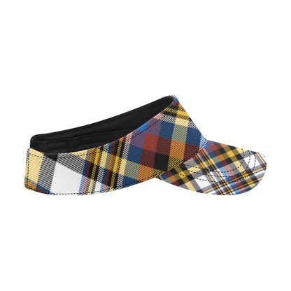 Madras Pattern Print Design 01 Unisex Sun Visor