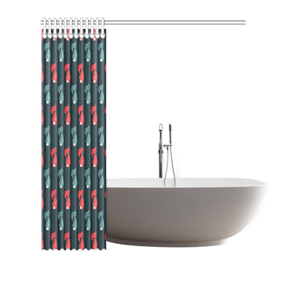 Koala Pattern Print Design 02 Shower Curtain