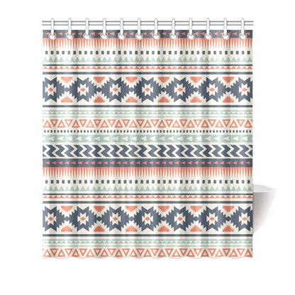 Tribal Aztec vintage pattern Shower Curtain