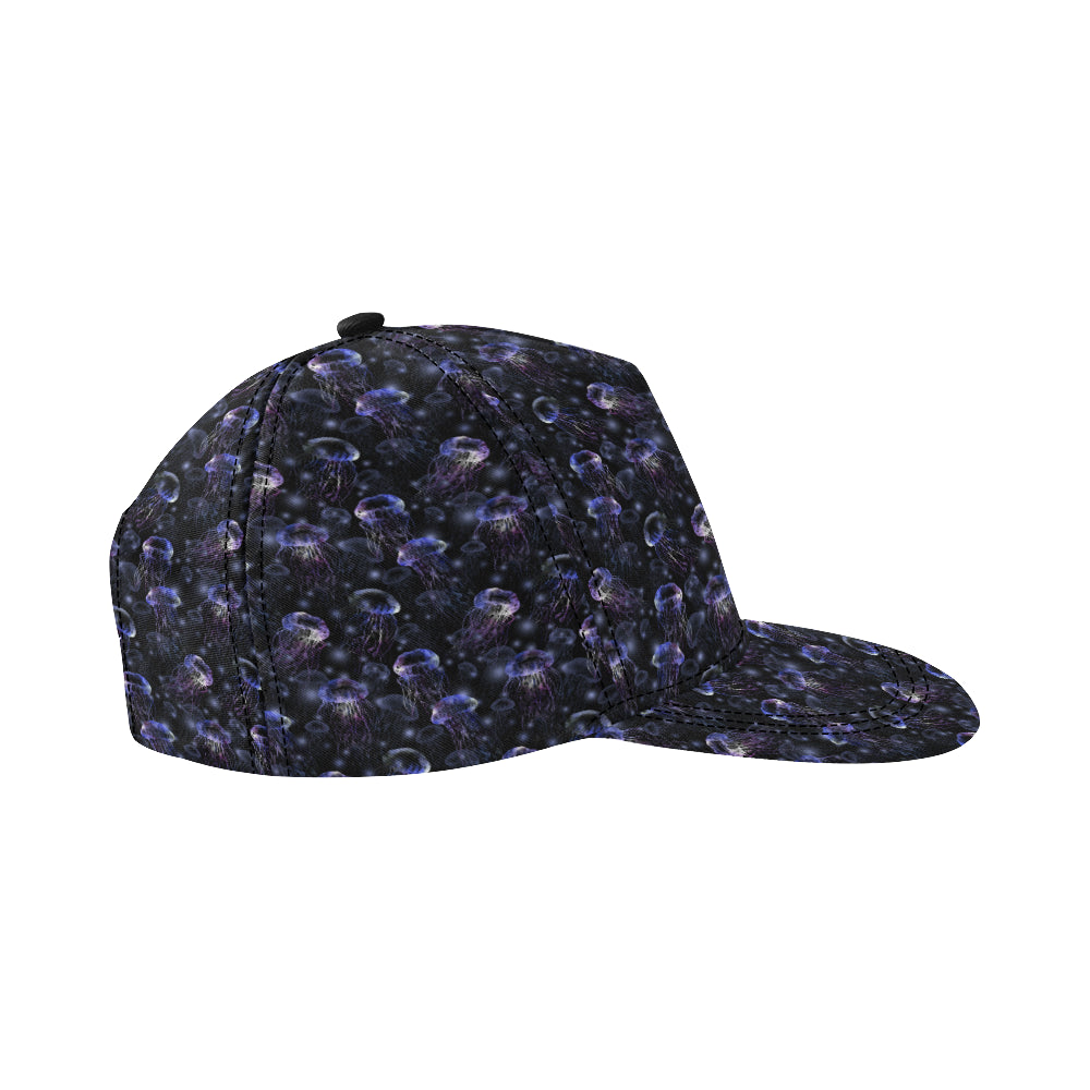 Jellyfish Themed Snapback Cap