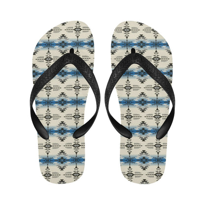 Southwest Pattern Print Design LKS304 Flip Flops