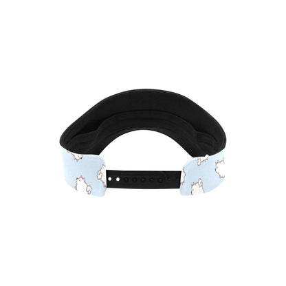 Samoyeds Print Design LKS301 Unisex Sun Visor