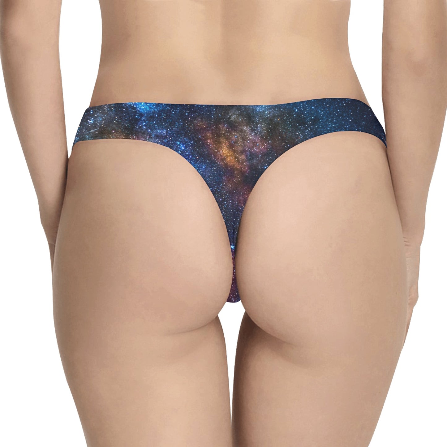 Celestial Milky way Galaxy Women's Thongs