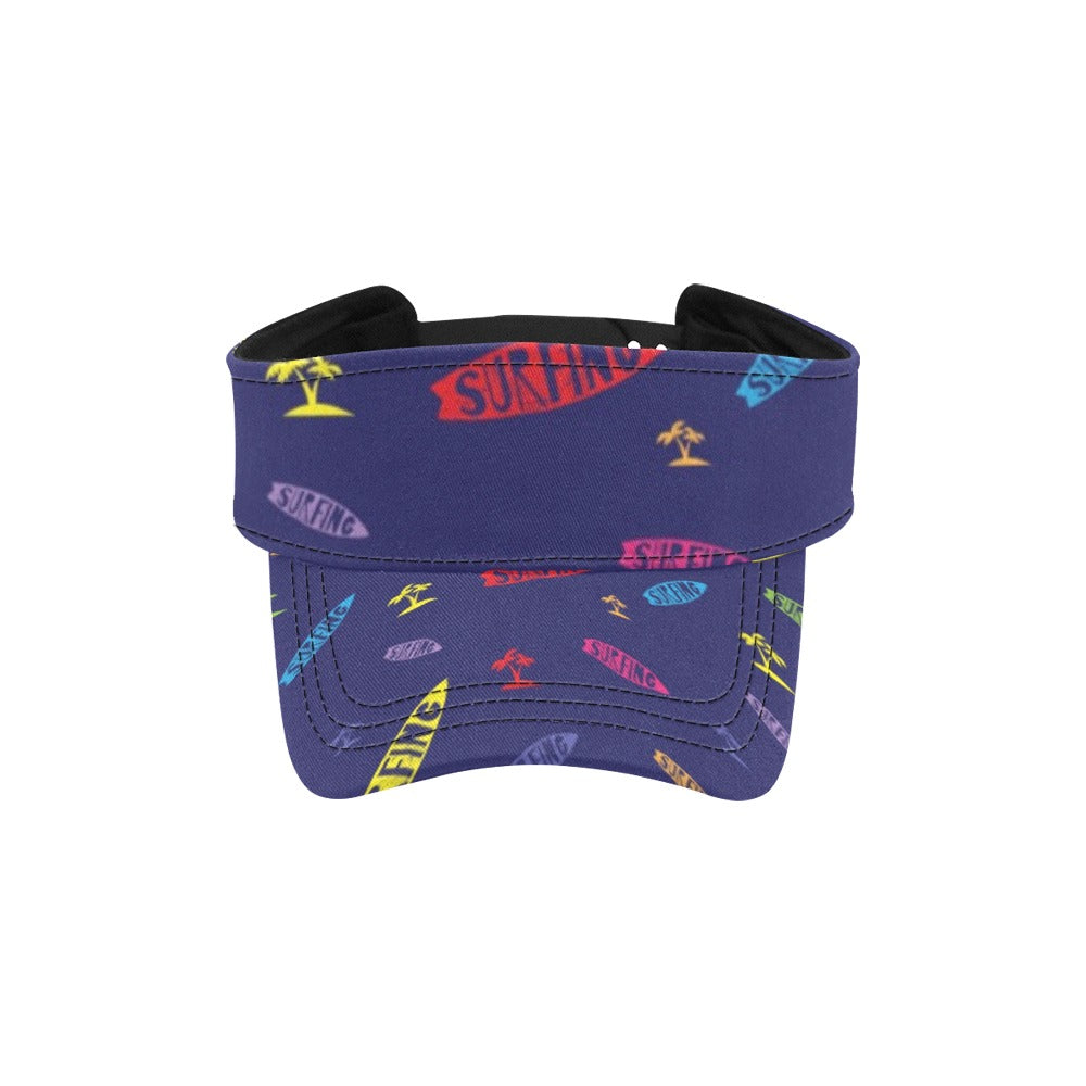 Surfboard Print Design LKS305 Unisex Sun Visor