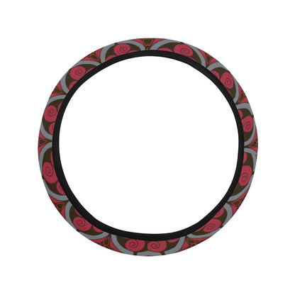 Vikings Print Design LKS301 Steering Wheel Cover with Elastic Edge