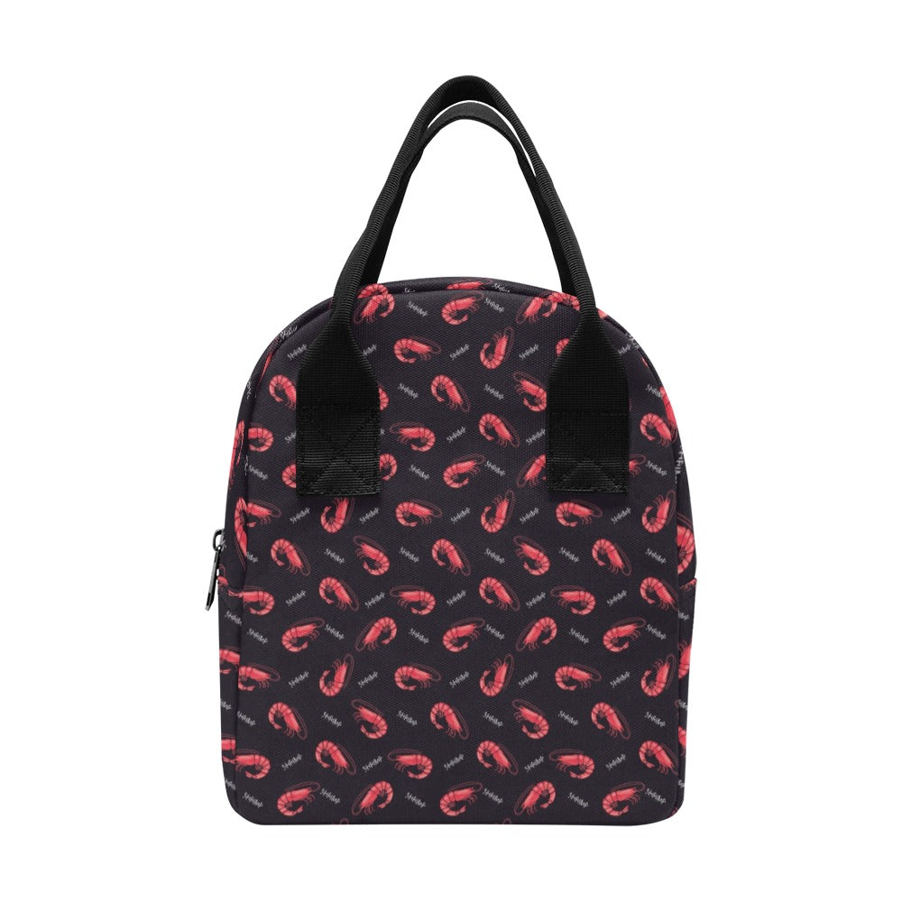Shrimp Print Design LKS302 Insulated Lunch Bag